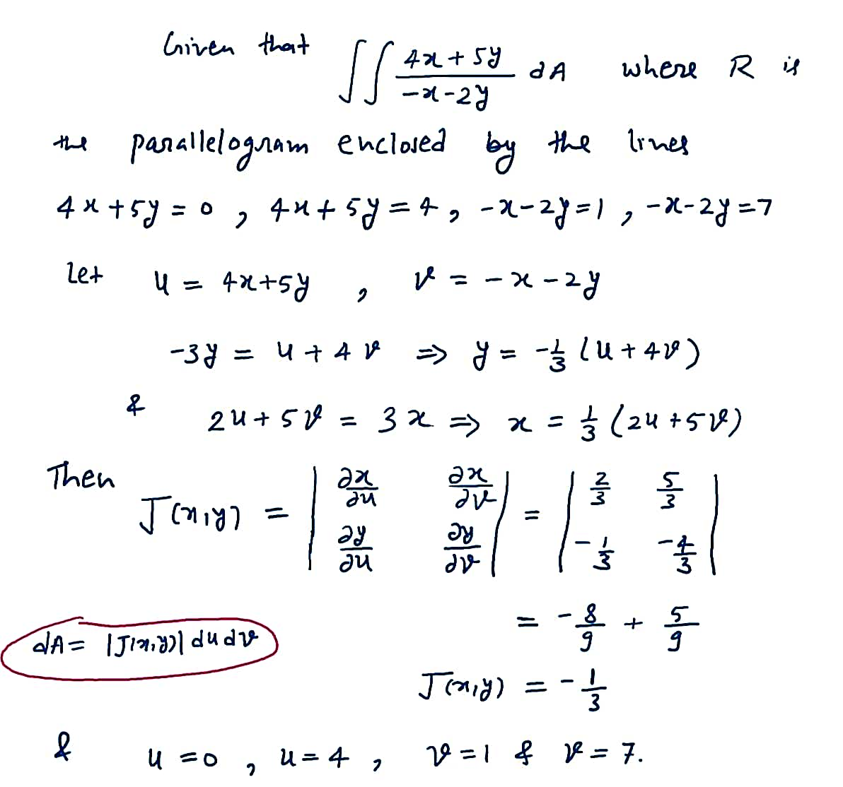 Calculus homework question answer, step 1, image 1